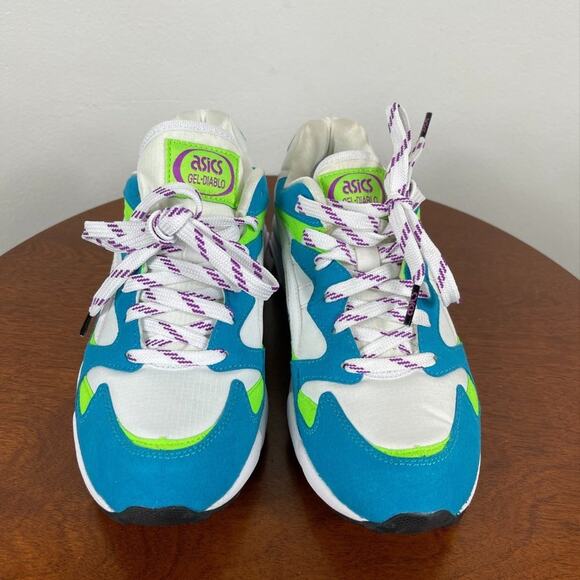 New Asics GEL-Diablo Running Sneakers Multicolor Women's Size 7 - Picture 1 of 7
